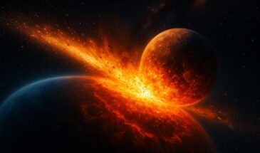 Астрономы впервые зафиксировали последствия столкновения двух планет