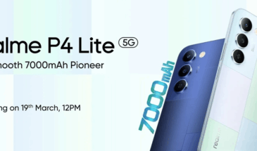 Компания Realme представила бюджетный смартфон  P4 Lite 5G