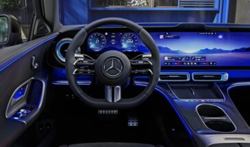 Новый электрокар Mercedes C-класса получит огромный экран
