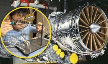 Китайский подросток собрал турбодвигатель у себя дома