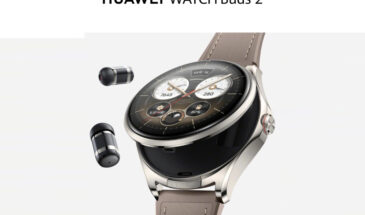 Huawei выпустит часы с наушниками внутри Watch Buds 2