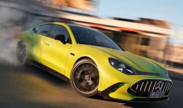 Mercedes-AMG представляет электрический GT 4-Door Coupé с зарядкой 600 кВт