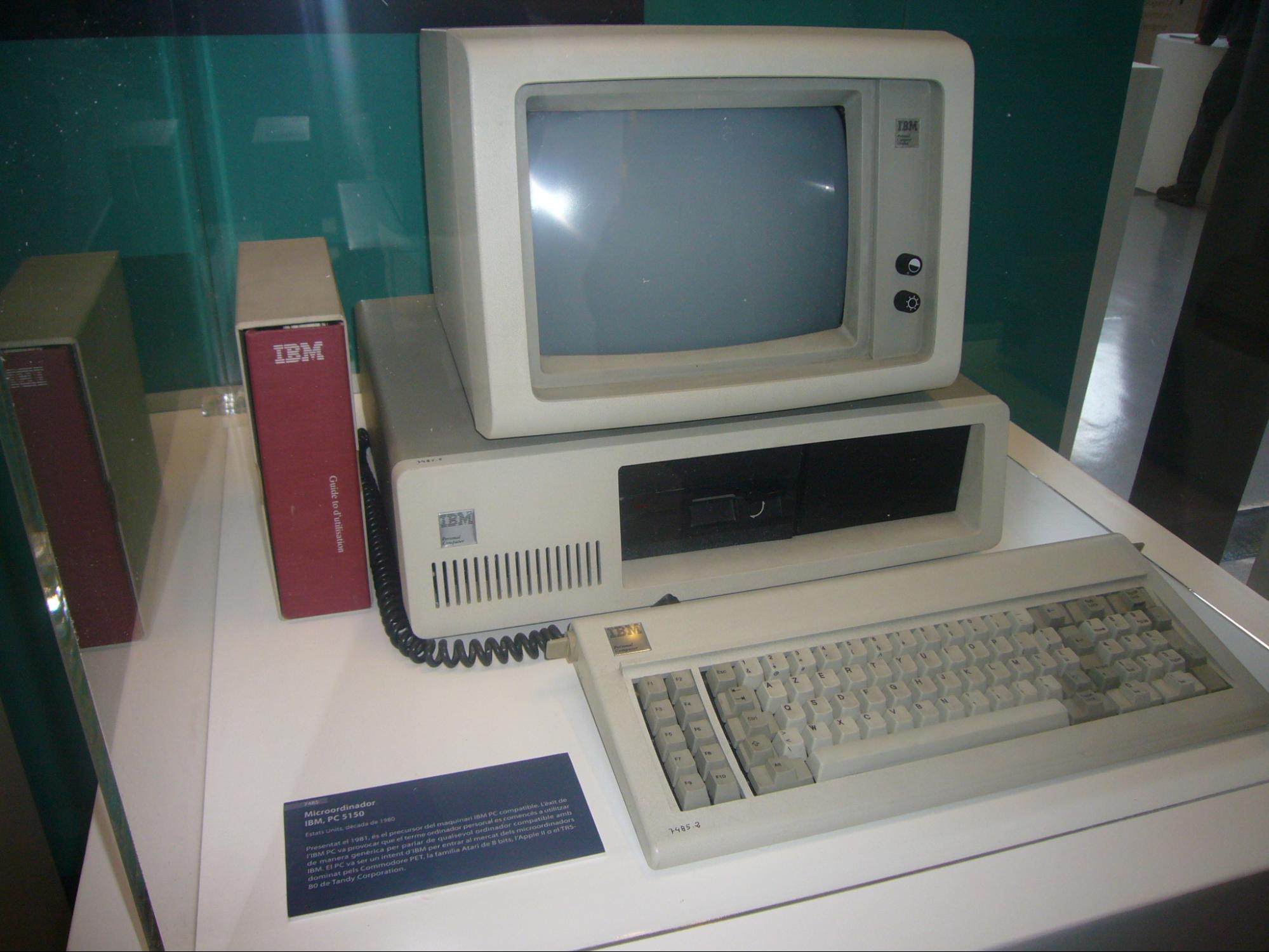 IBM PC (модель 5150). Источник: commons.wikimedia.org