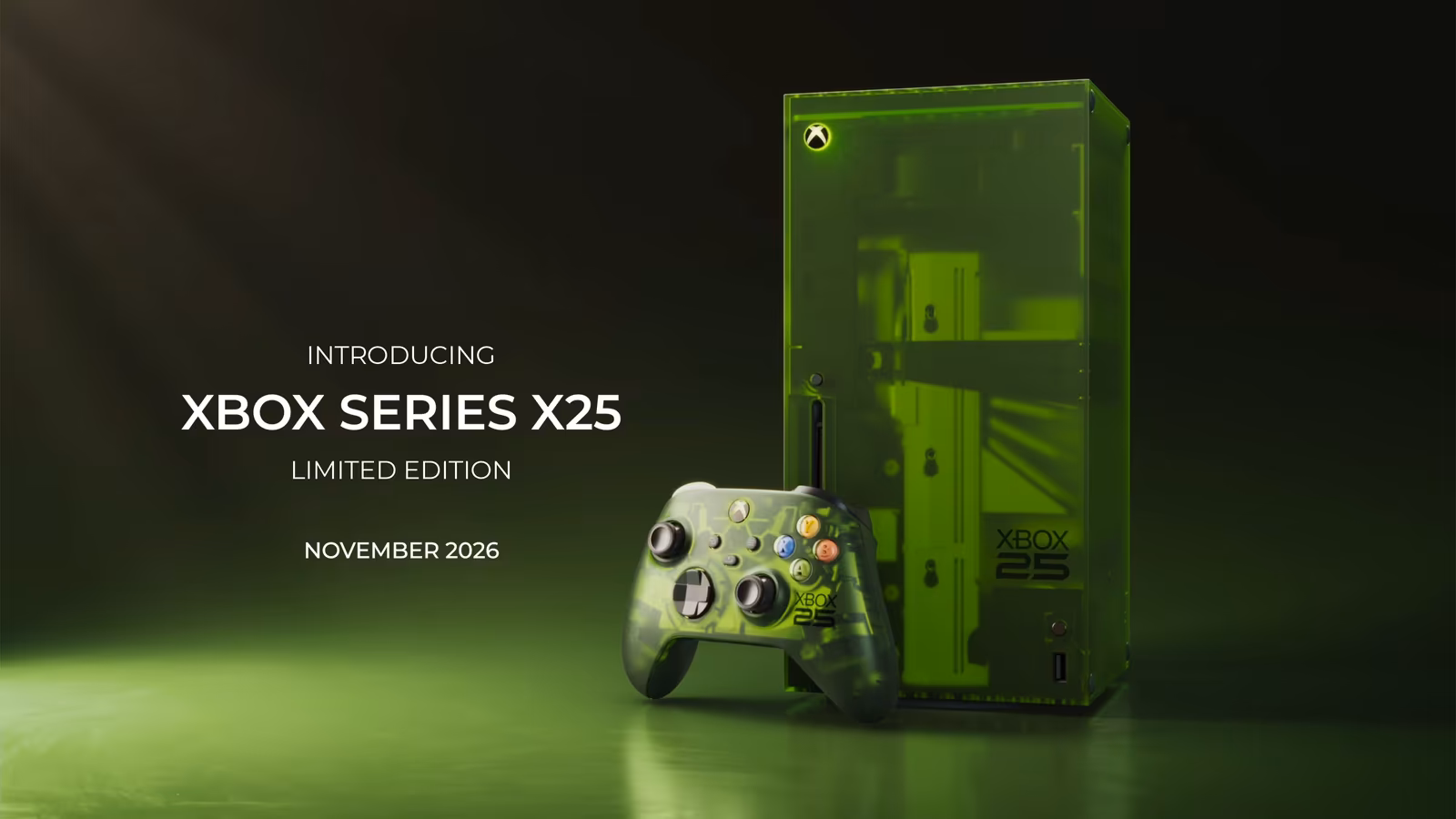 Microsoft готовит юбилейную Xbox Series X25 к 25-летию бренда