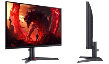 Acer представляет в России игровой монитор Nitro VG250QF3 с частотой 320 Гц