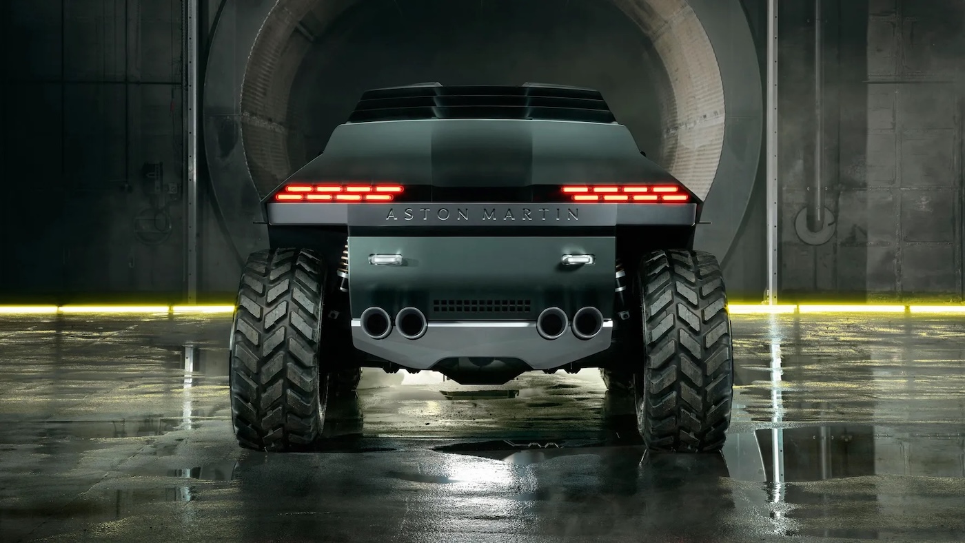 Aston Martin представил концептуальный грузовик Dreadnought для Call of Duty