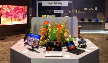 Представлен первый в мире ноутбук с OLED-дисплеем, напечатанным струйной печатью