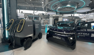 «Росатом» представил на «Иннопроме» автономную электрозарядную станцию