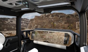LG представила «парящий» экран для автомобилей с проекцией на лобовое стекло