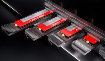 Накопитель Sandisk NAS 800 на 14 ПБ рассчитан на пять лет ежедневной перезаписи 7,7 терабайт