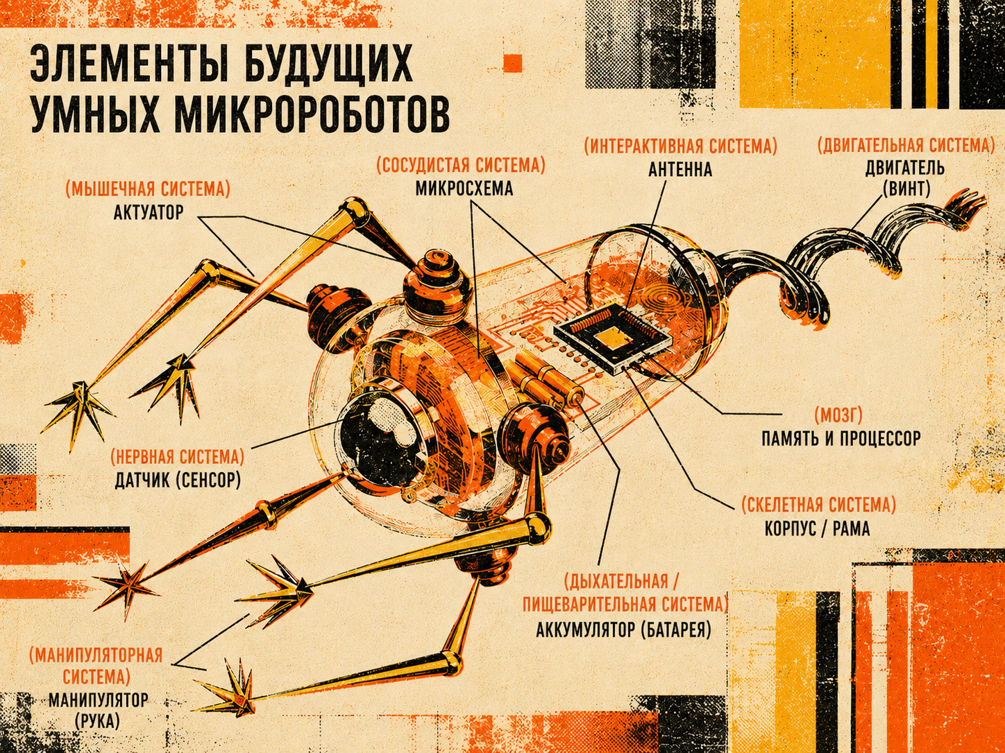 Хирурги размером с клетку: когда микророботы с интеллектом придут в медицину