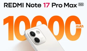 Новый Redmi Note 17 Pro Max получил аккумулятор на 10 000 мАч