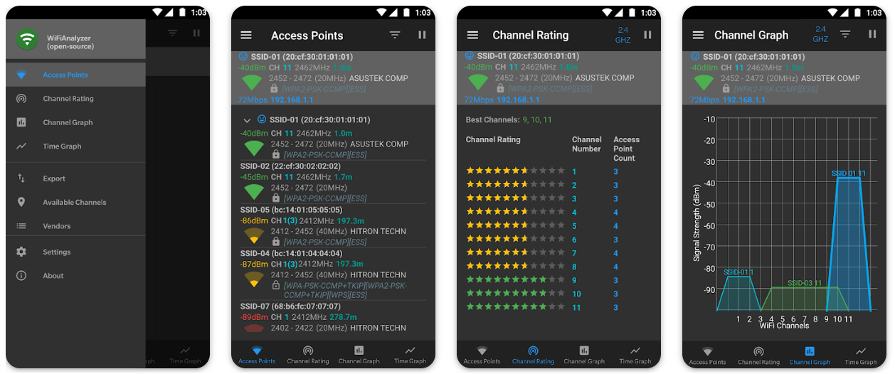 WiFiAnalyzer