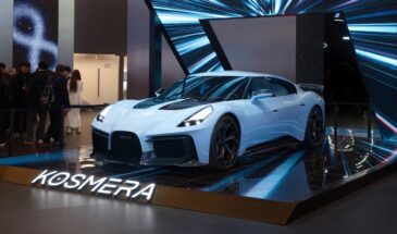 Kosmera показала четырехмоторную трансмиссию на 3110 л.с. для будущих гиперкаров