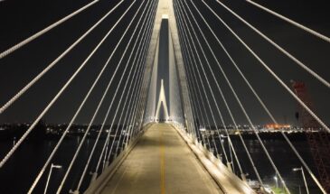 Построен рекордный для Америки вантовый мост, но ему далеко до Русского моста во Владивостоке