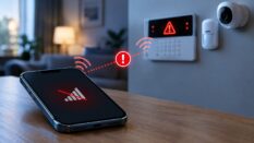 Защита от кражи телефона может нарушить работу домашней системы сигнализации
