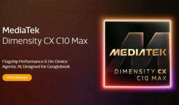 MediaTek представила чип Dimensity CX C10 Max для тонких ноутбуков Googlebook
