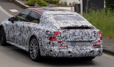 Новый электрический Mercedes-AMG C-класса получил активное антикрыло