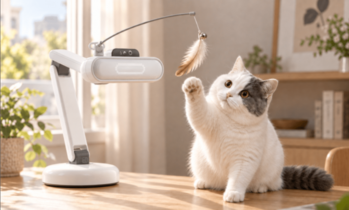 Команда Xiaomi AI Hardware встроила ИИ и роботизированную руку в настольную лампу