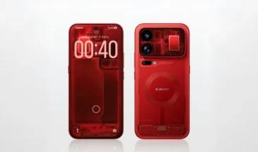 Xiaomi выпустила 18 Pro и 18 Pro Max в прозрачном красном корпусе