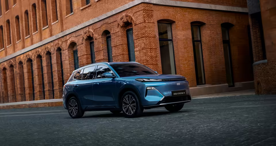 Geely EX5 EM-R. Источник: geely-motors