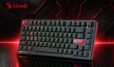 Игровая клавиатура Bloody MS76 стала ярче, обновленная версия с подсветкой символов