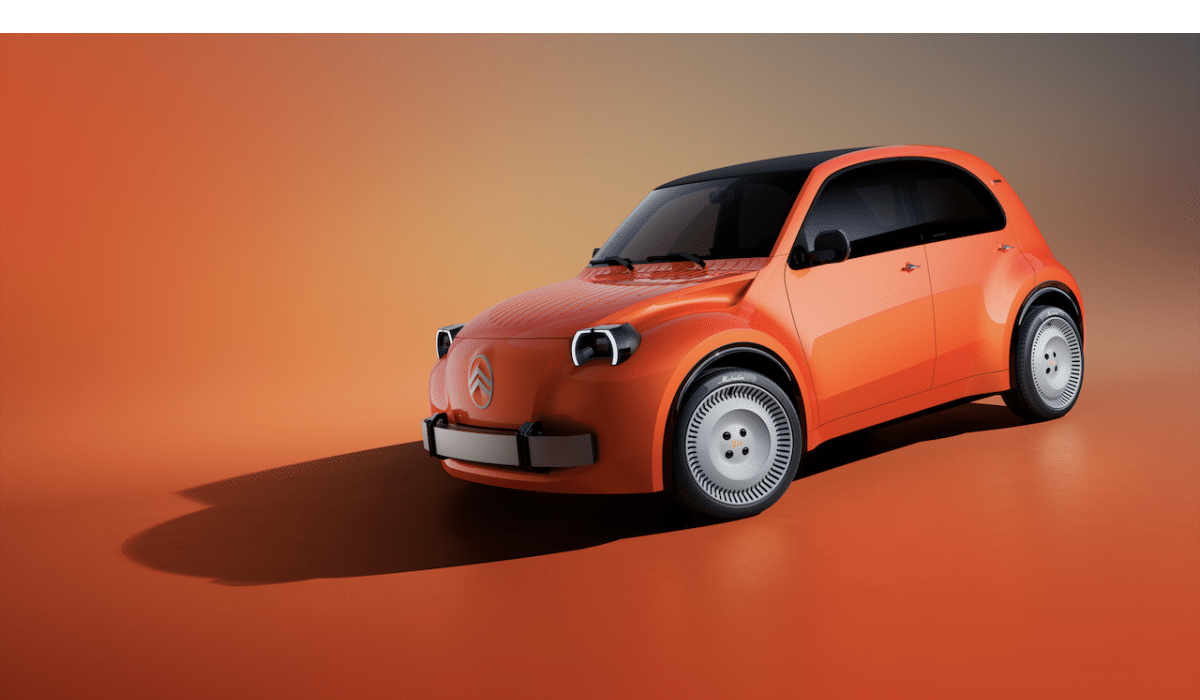 Citroen показала в Париже концепт доступного электромобиля 2CV
