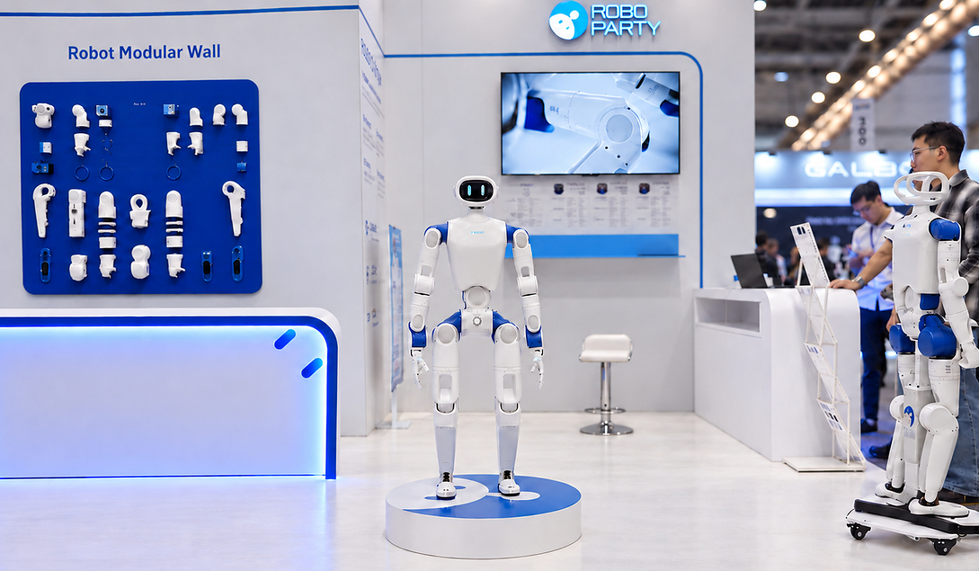 RoboParty показала человекоподобного робота RP1 с открытым исходным кодом