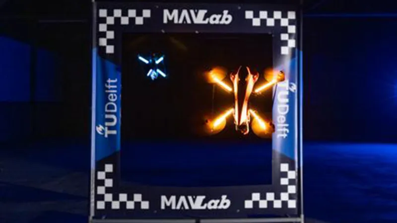 Автономный дрон на ИИ обогнал чемпионов мира в гонках и разогнался до 102 км/ч