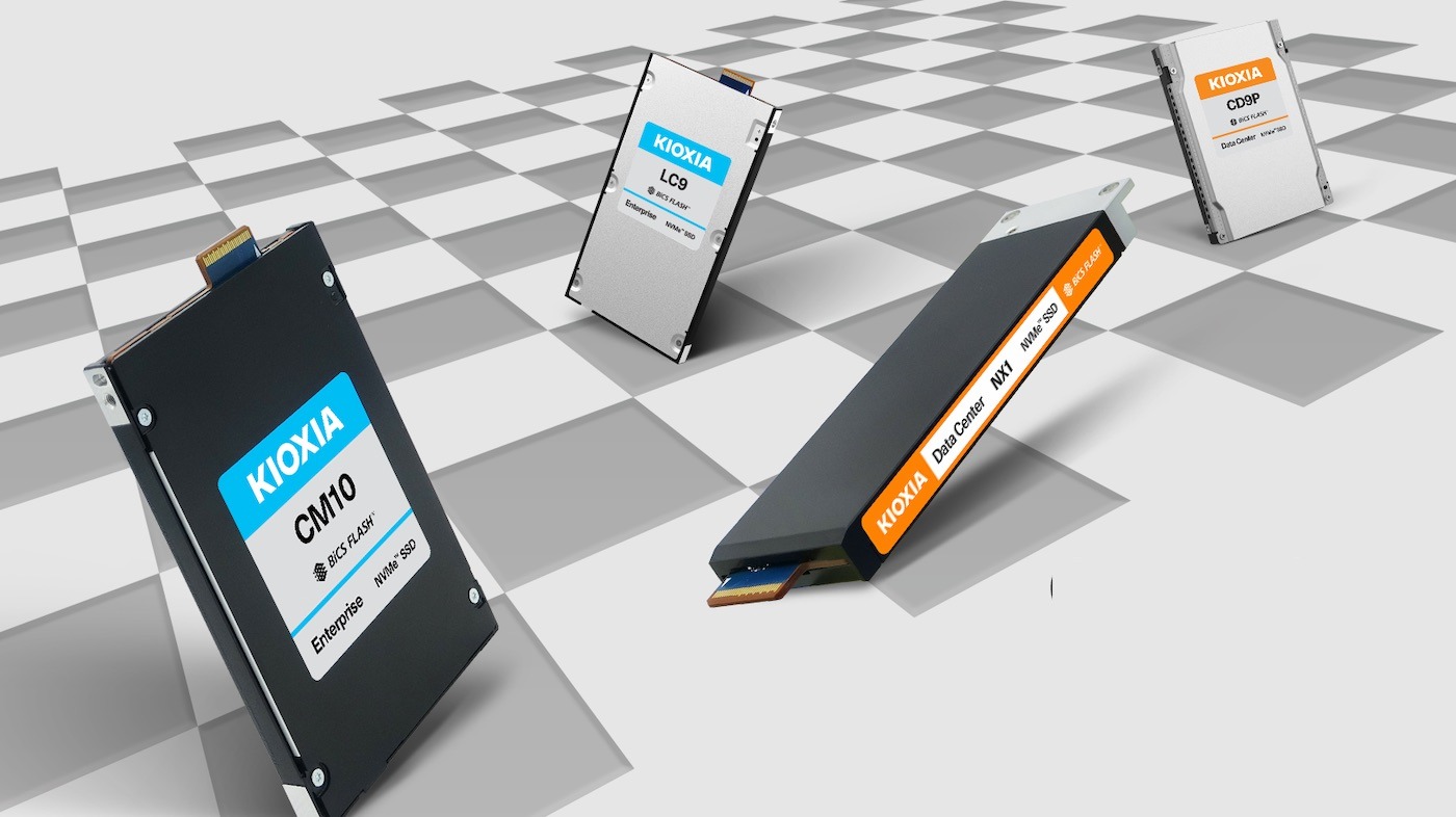 Kioxia показала SSD для ИИ с производительностью более 20 млн IOPS