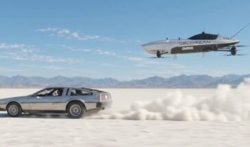 DeLorean разрабатывает летательный аппарат для воздушных гонок