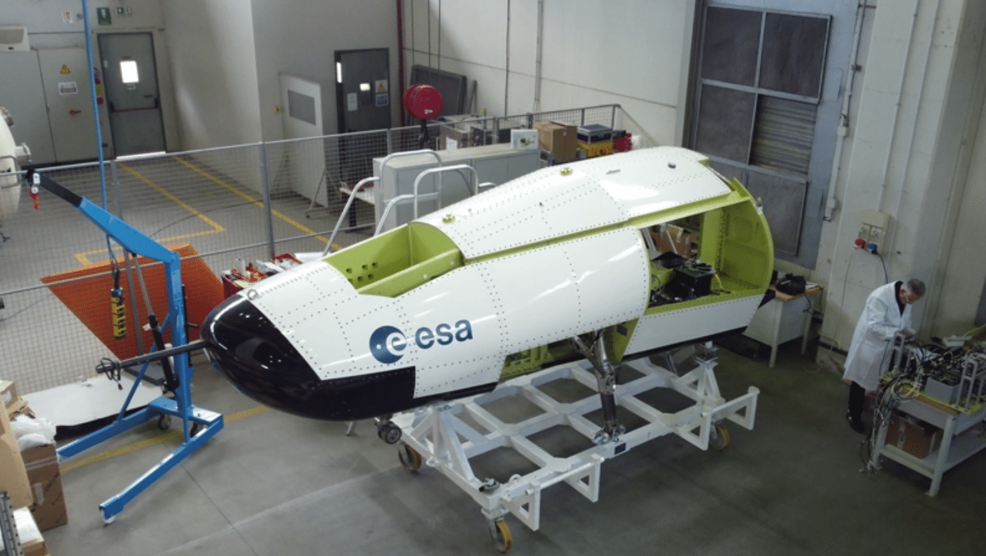 ESA потеряло тестовую модель многоразового космического корабля Space Rider