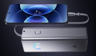 Xiaomi выпустила пауэрбанк на 250 Вт со встроенным кабелем USB-C
