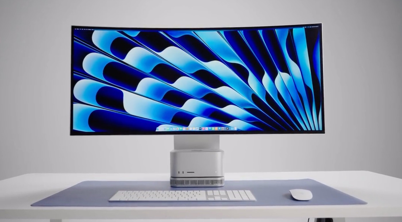 Для Mac mini представили 40-дюймовый монитор 5K со встроенной док-станцией