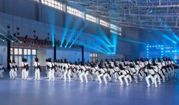 110 человекоподобных роботов синхронно станцевали и установили рекорд Гиннесса