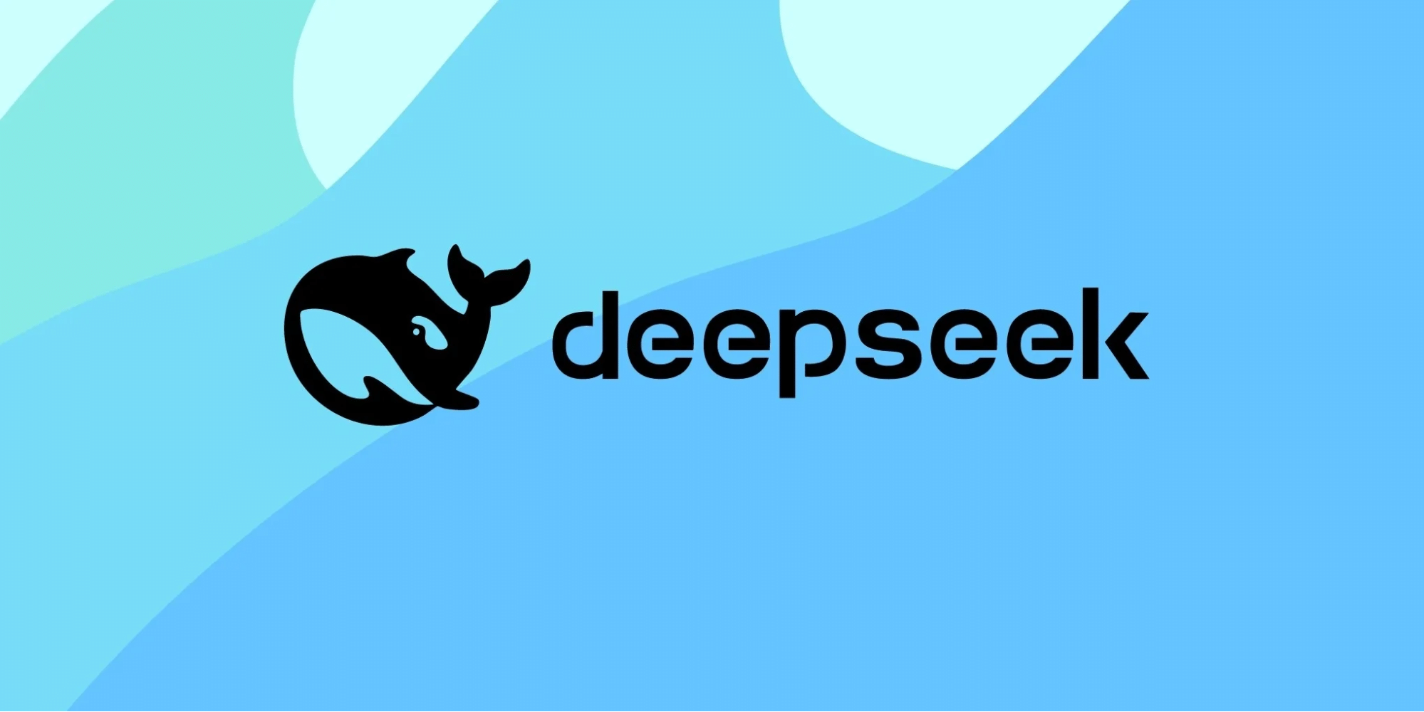DeepSeek открыл код DeepInfer: логотип компании с китом на голубом фоне