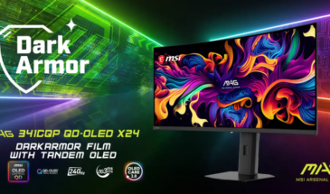 MSI представила 34-дюймовый монитор MAG 341CQP QD-OLED X24 с частотой 240 Гц